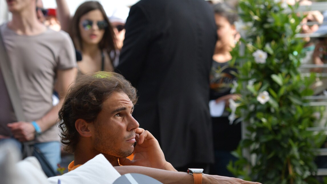 Internazionali, Rafa Nadal a Roma: eccolo al Foro Italico!