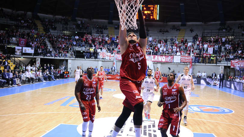 Basket Serie A, Milano raddoppia, Cremona pareggia