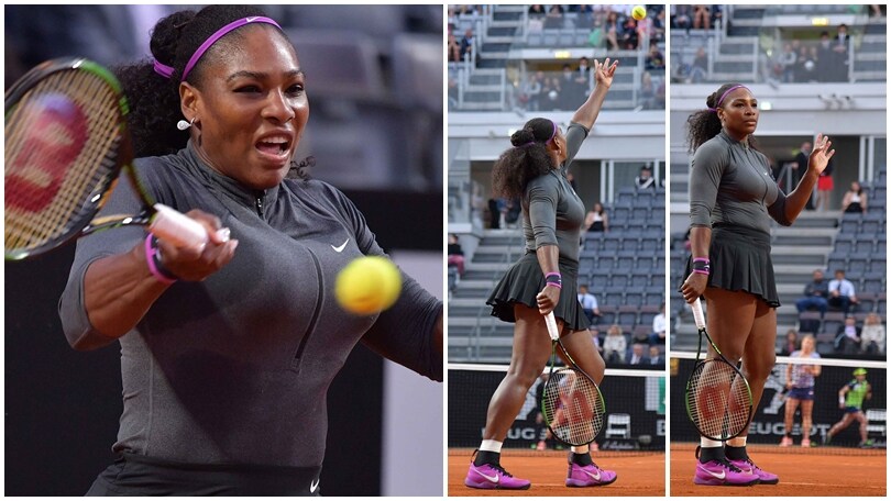Serena Williams si prende il primo match: in gran forma a Roma!