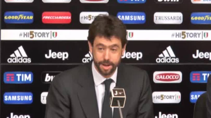 Agnelli scherza: "Oggi rinnovano due ragazzi"