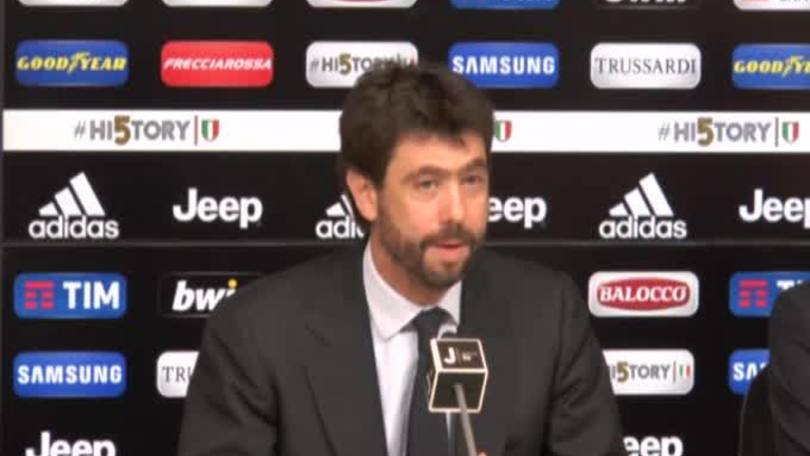 Agnelli: "Vogliamo continuare a scrivere la storia"