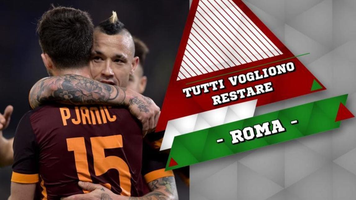 Roma, da Pjanic a Nainggolan: tutti vogliono restare