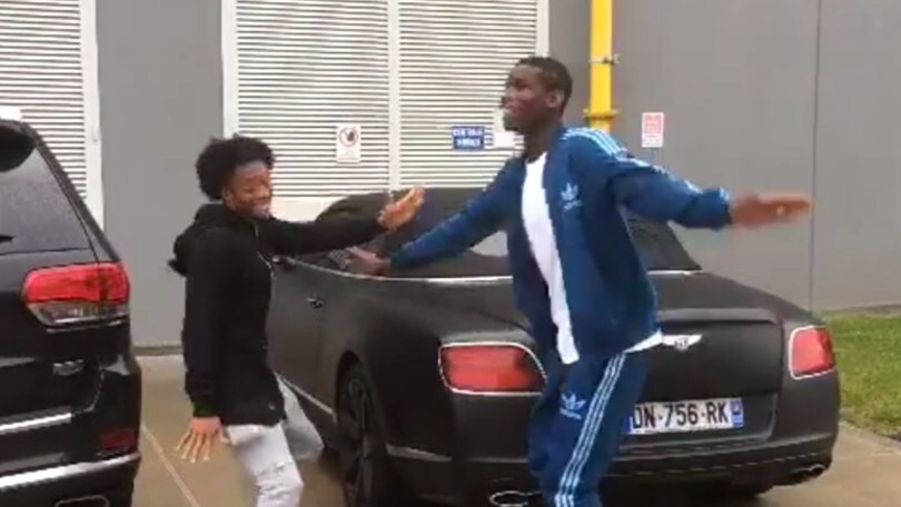 Pogba, non solo dab dance: ecco il nuovo balletto con Cuadrado