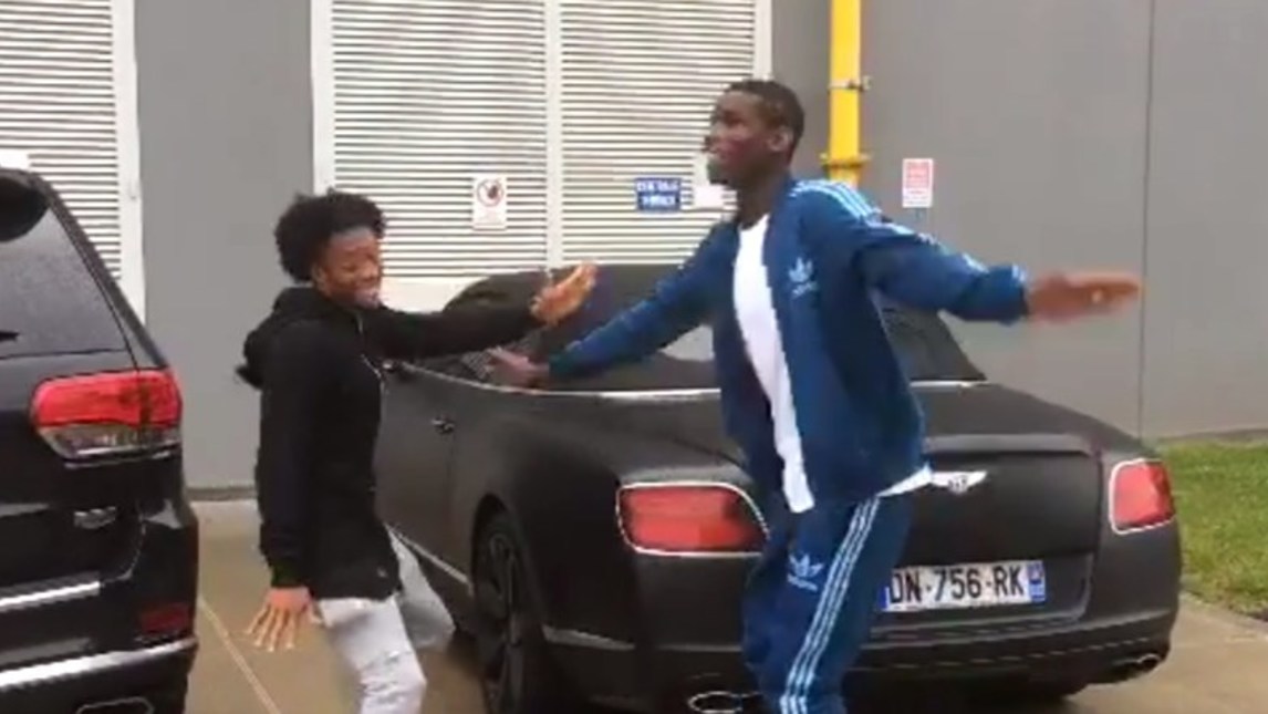 Pogba, ecco il nuovo balletto con Cuadrado