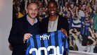 Fiona May visita l'Inter, anche i nerazzurri per Roma 2024