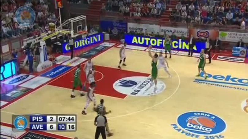 Giorgio Tesi Group Pistoia - Sidigas Avellino Gara3