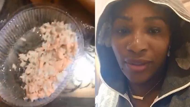 Serena Williams mangia il cibo per il suo cane?