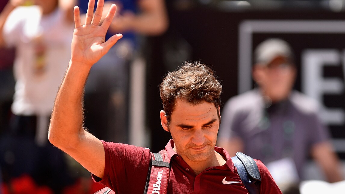Federer eliminato dagli Internazionali di Roma