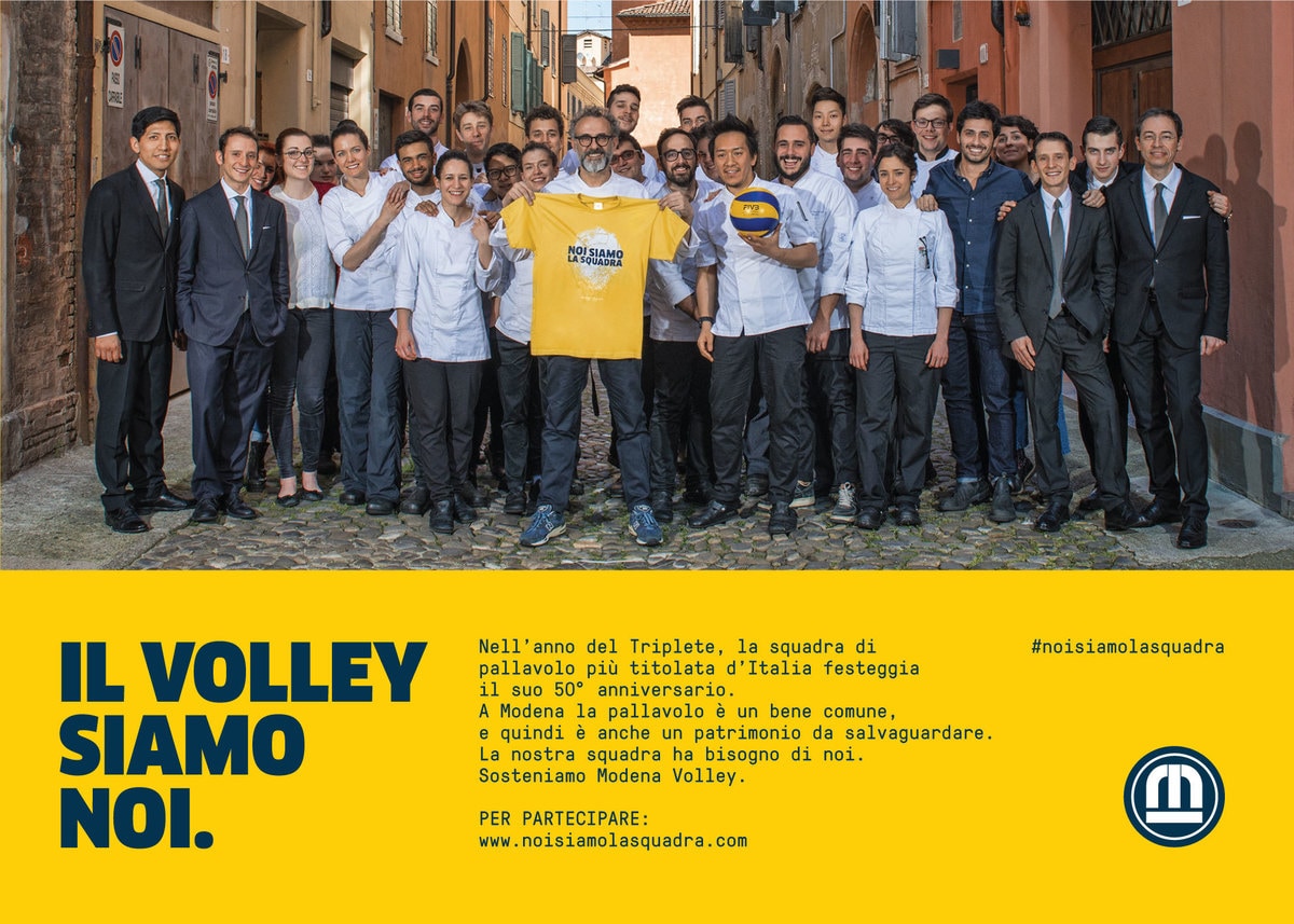 Una raccolta fondi per il Modena Volley