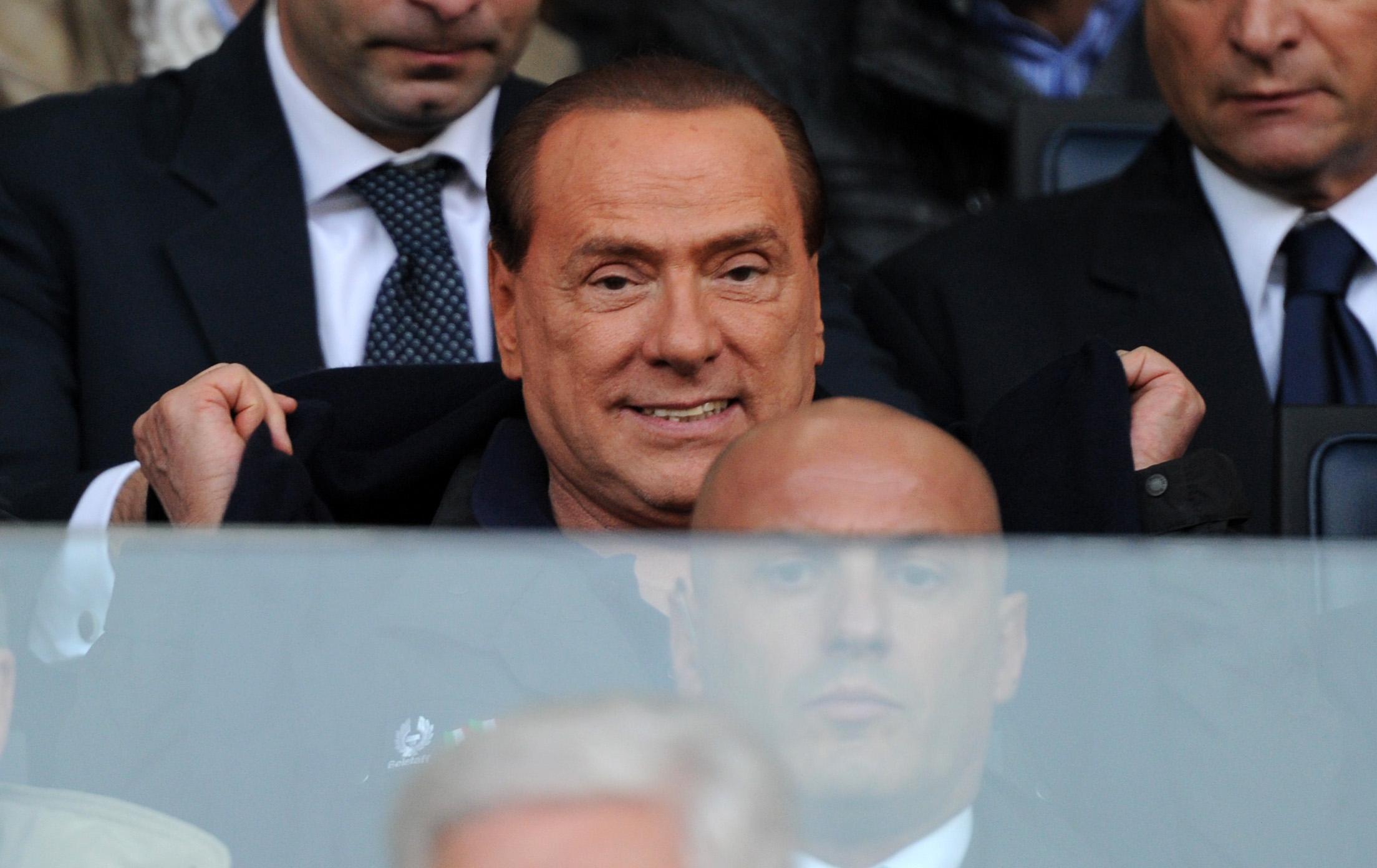Coppa Italia, Berlusconi: «Credo nella vittoria del Milan»