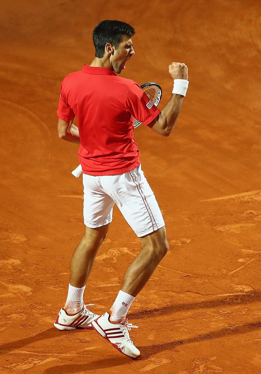 Tennis Internazionali d'Italia: fuori Federer, ai quarti Djokovic sfida Nadal