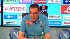 Sarri: "Non c'è giusto clima"