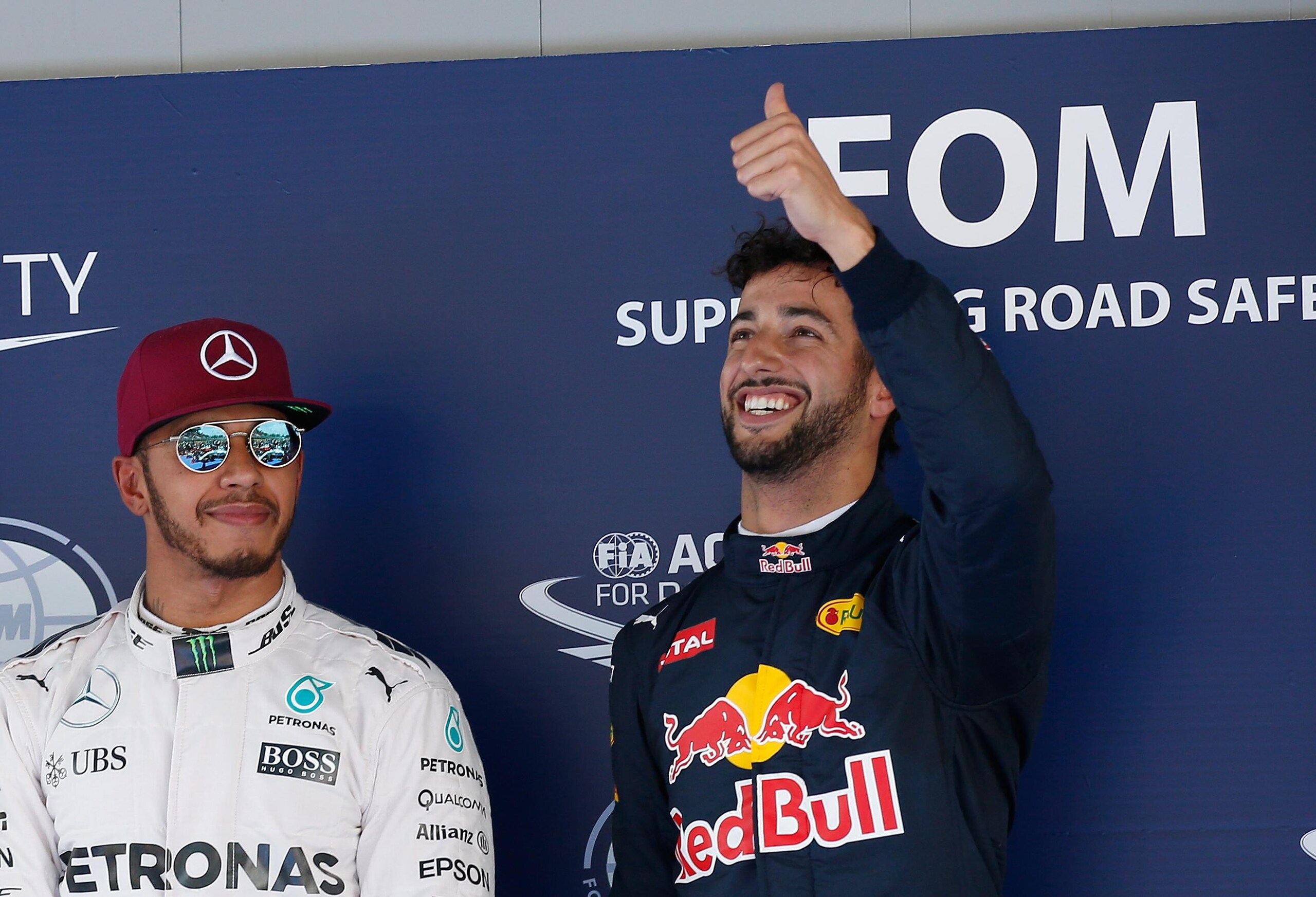 F1 Spagna, Ricciardo: «Contento di essere davanti alle Ferrari»