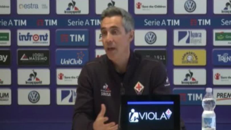 Sousa: "Juve-Milan? Tifo per il più forte"