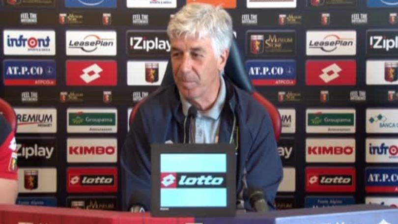 Gasperini: "Ultima con il Genoa? Penso solo a domani"