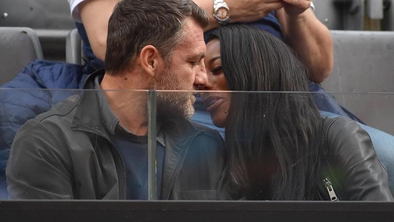 Bobo Vieri e Jazzma Kendrick agli Internazionali: ecco la nuova fidanzata
