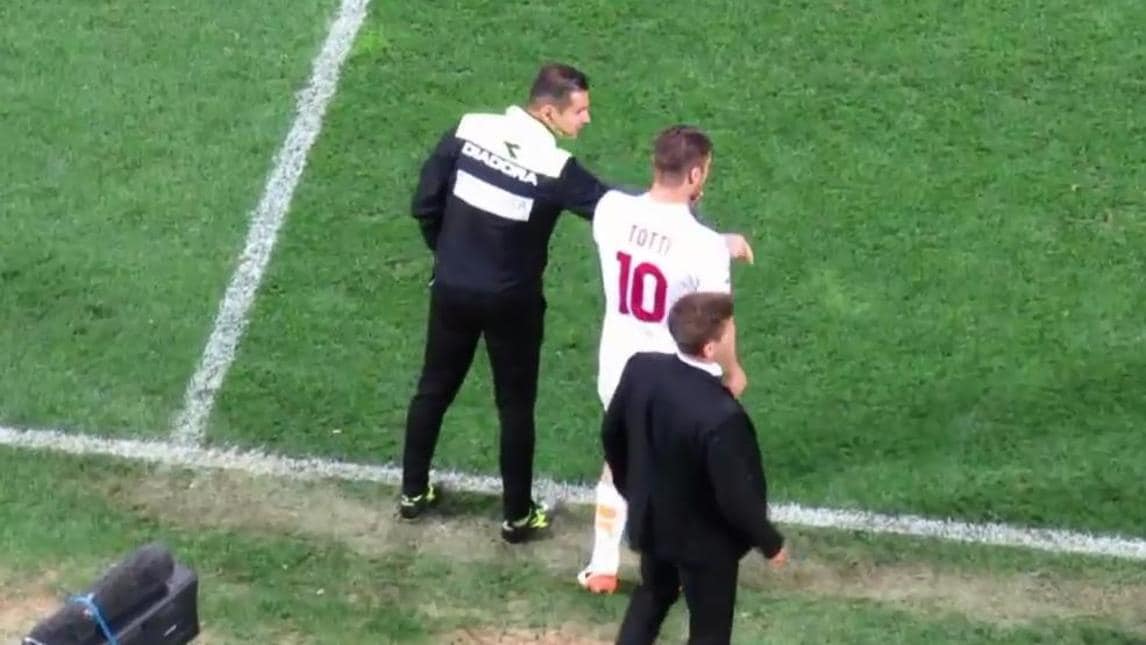 Totti, standing ovation a San Siro!