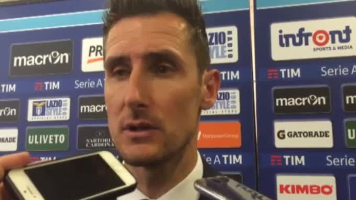 Klose contro Lotito: "Non ha fatto nulla per tenermi"