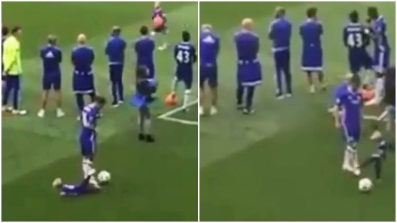 Hazard, non puoi fare questo a un bambino...