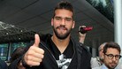 Alisson sbarca a Fiumicino: «Roma, sei il massimo!»