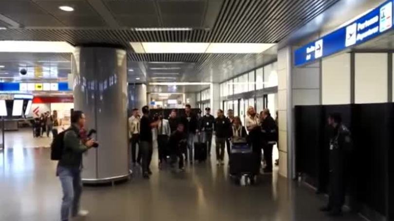 Alisson a Fiumicino: "Forza Roma"