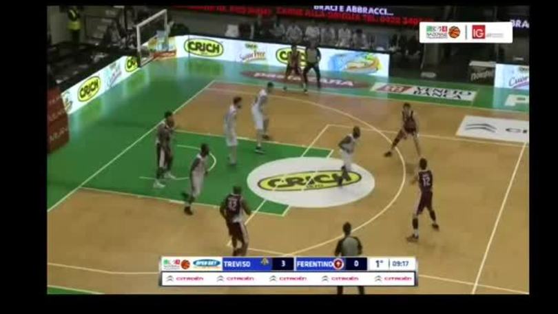 Gara 1 De' Longhi Treviso - FMC Ferentino