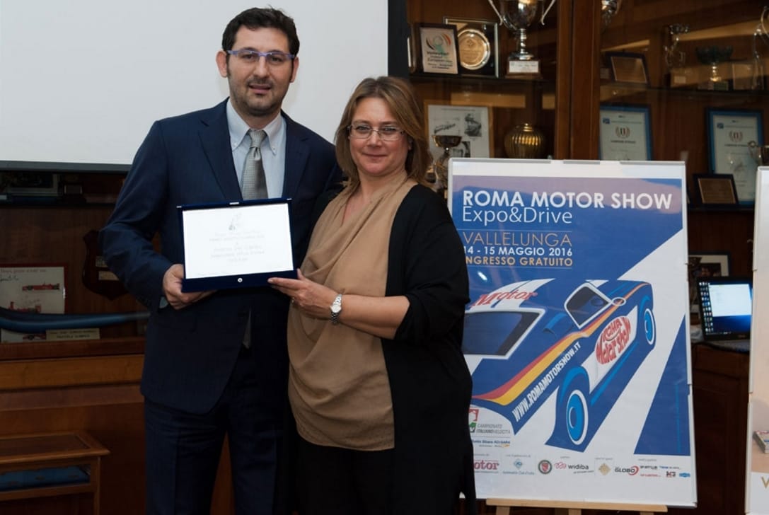 Andrea Del Campo di Ford Italia vince il Motor Award 2016