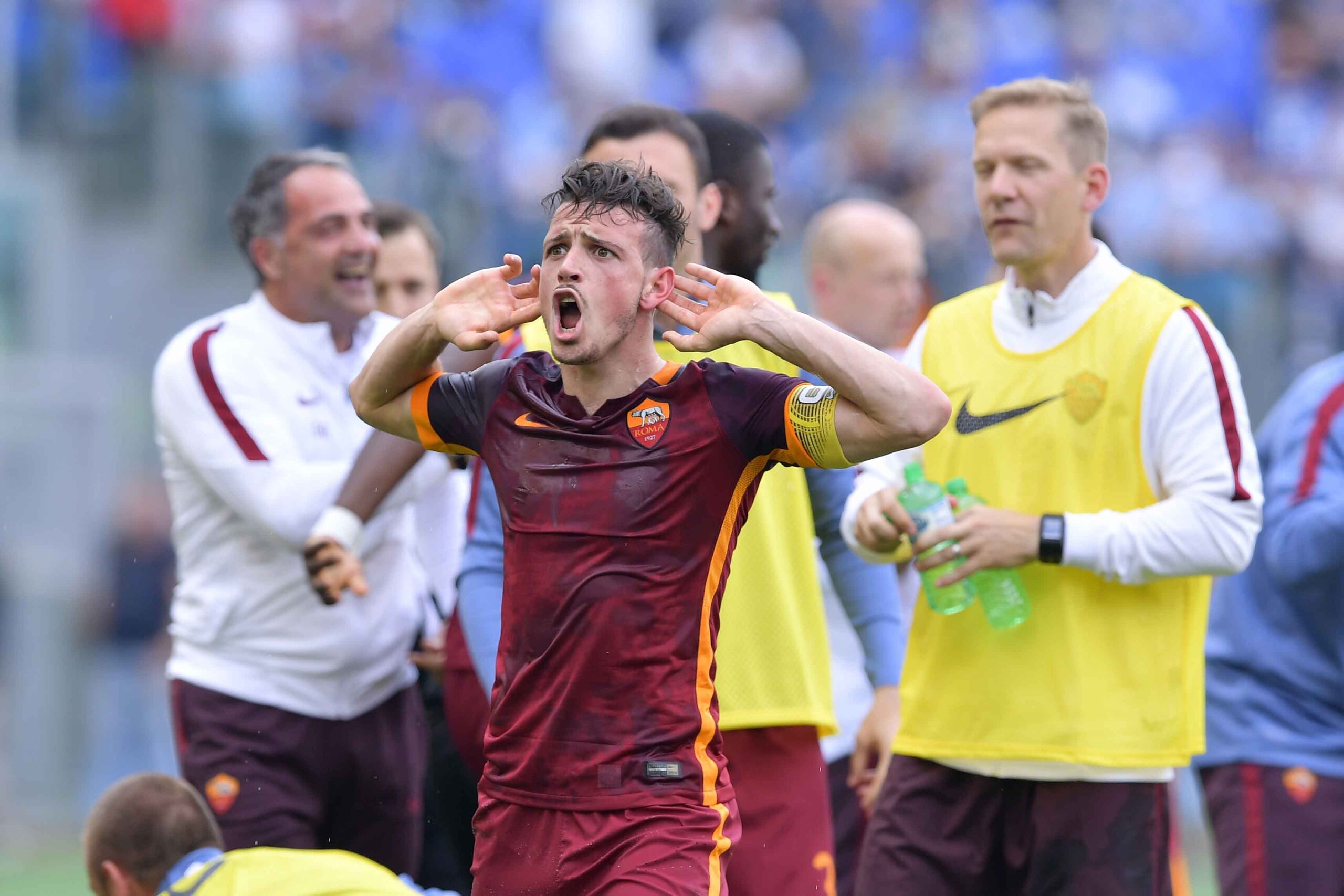Roma, la stagione di Florenzi in due frame: «Spalletti e Totti sono i nostri valori aggiunti»