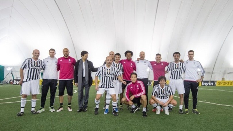 Bianconero per un giorno: bwin regala a un pizzaiolo un allenamento con la Juve