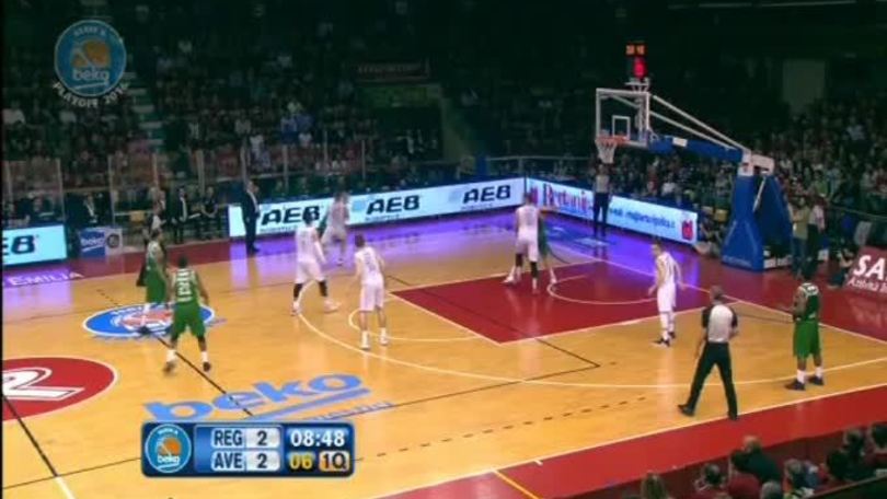 Grissin Bon Reggio Emilia - Sidigas Avellino Gara1