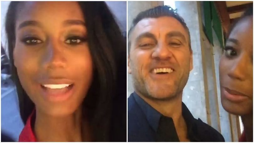 Vieri e Jazzma cantano uno speciale "Bobo-gol"