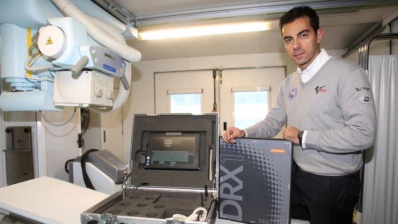 Moto Gp: la Clinica Mobile sceglie il sistema più avanzato di radiografia digitale