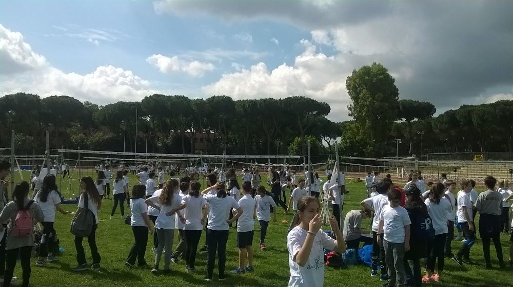 Volley: Amorvolley, 800 bambini hanno riempito lo Stadio della Farnesina