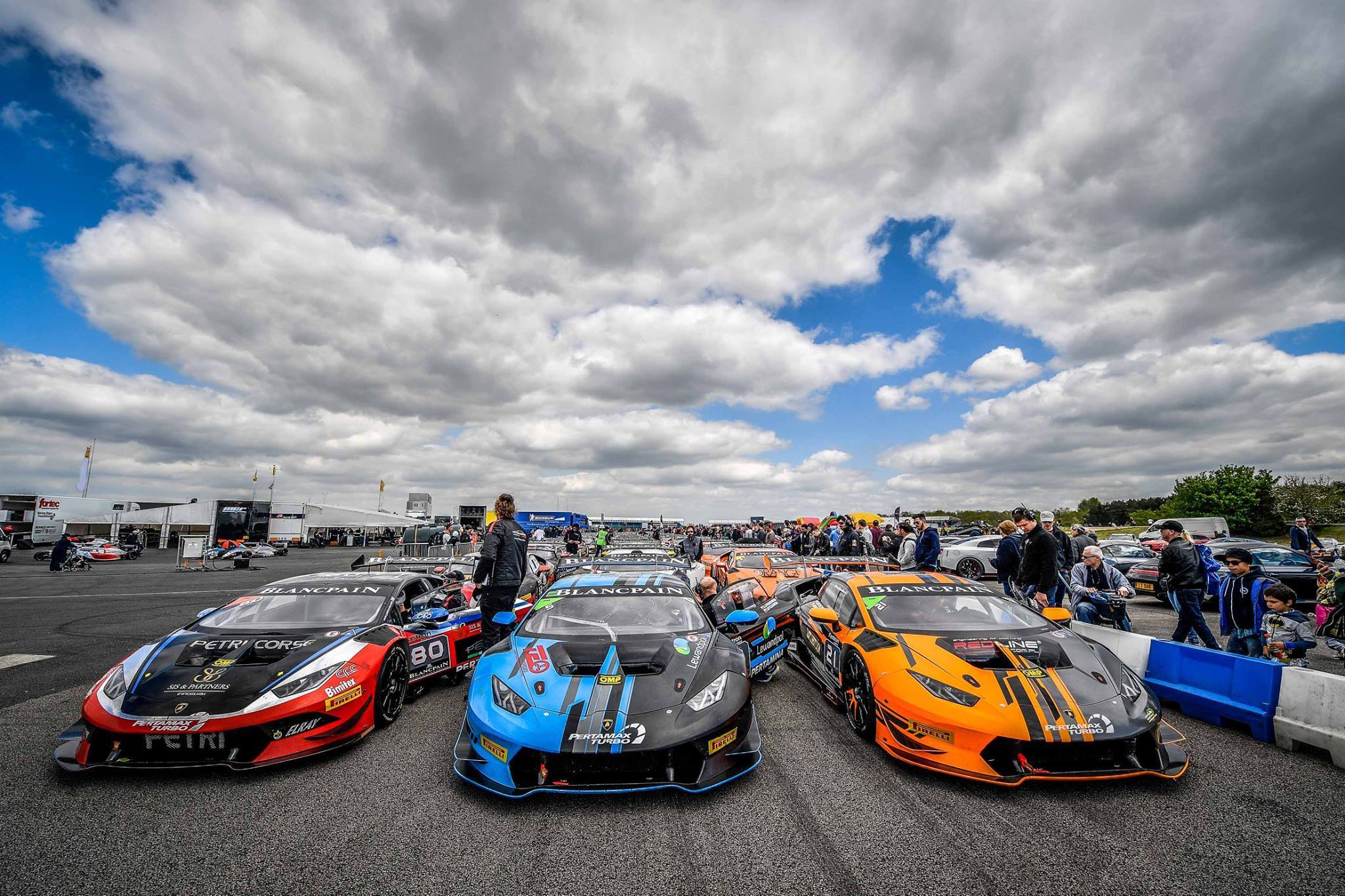 Lamborghini Super Trofeo, l'uragano ha travolto Silverstone