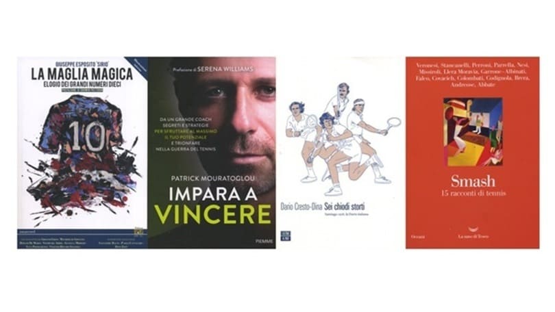 Il fascino della maglia numero 10 e tre libri sul tennis