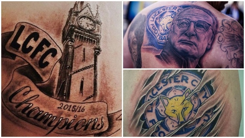 Leicester mania, è boom di tatuaggi tra i tifosi