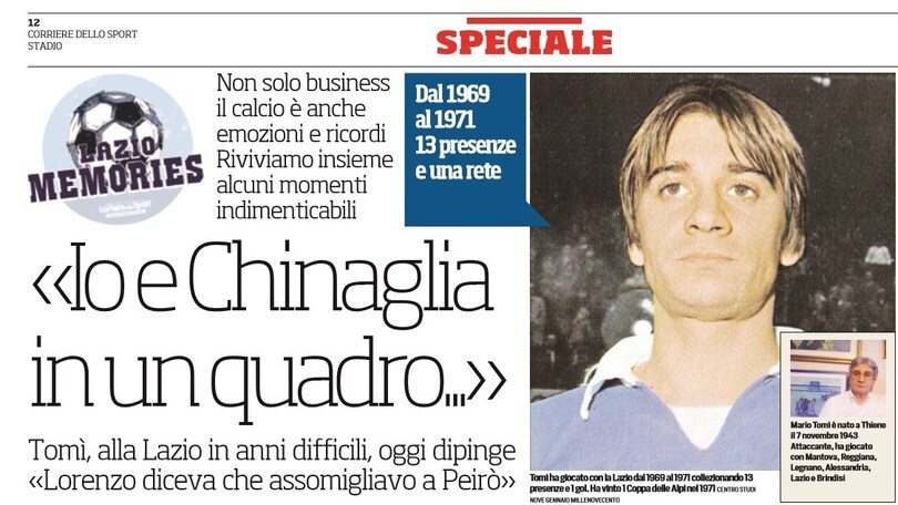 Memories Lazio, «Io e Chinaglia in un quadro...»