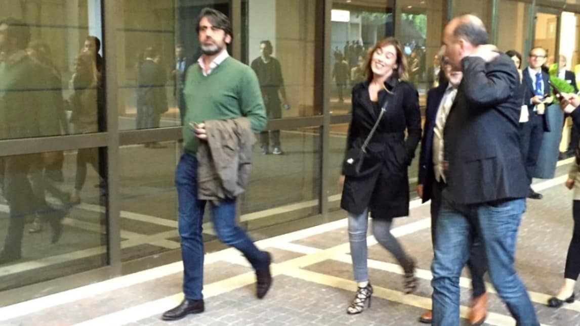 Lotito, Conte, Boschi e Lippi: quanti vip in tribuna all'Olimpico!