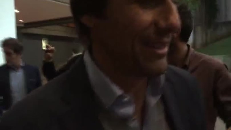 «Totti agli Europei?». E Conte ride...