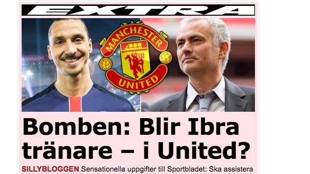 Calciomercato, «Ibrahimovic sarà calciatore-vice di Mourinho al Manchester United»