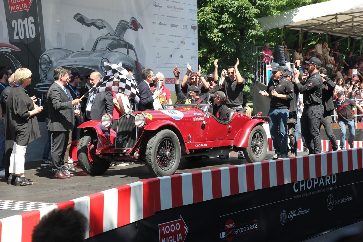 Mille Miglia, conclusa l'edizione dei record