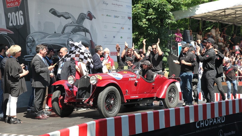 Mille Miglia, conclusa l'edizione dei record