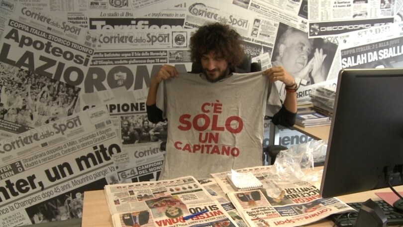 Andrea Rivera e la maglia del Capitano