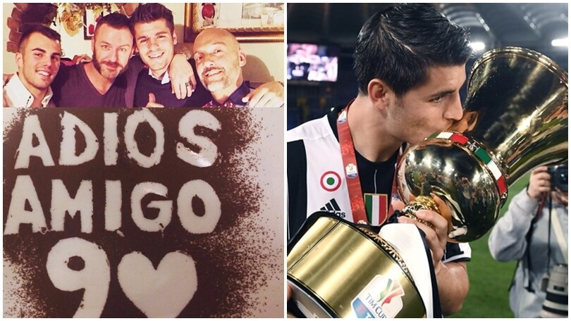 Juventus, Morata ai saluti? «Adios Amigo»