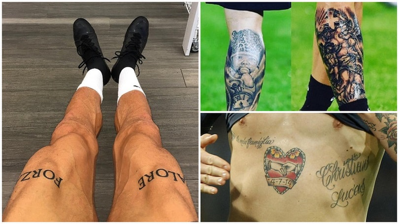 Tatuaggi e calciatori, binomio perfetto... Indovinatelo!