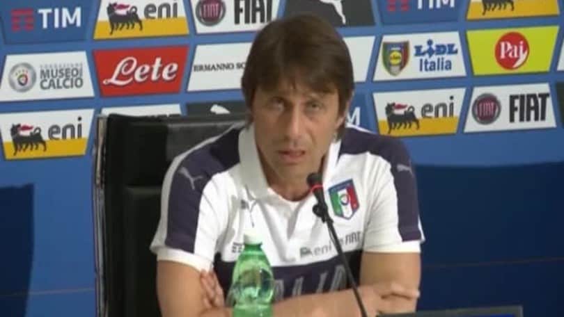Conte: "Pochi dubbi sulla lista dei 23"