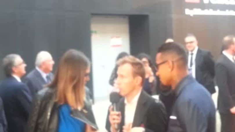 Melissa e Boateng, spettacolo sul red carpet