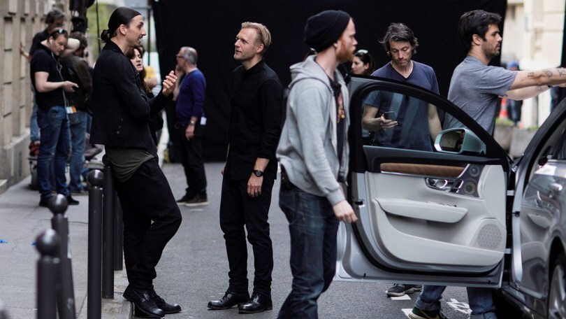 Volvo lancia la V90 con Ibrahimovic