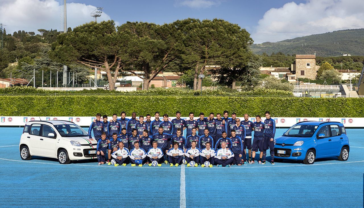 Fiat Pandazzurri, la Panda dedicata alla Nazionale per gli Europei