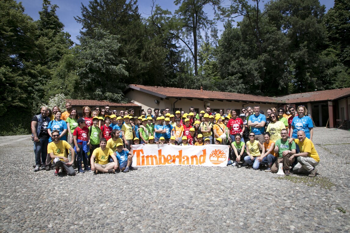 Timberland. Una giornata per la Cascina Nascosta di Milano